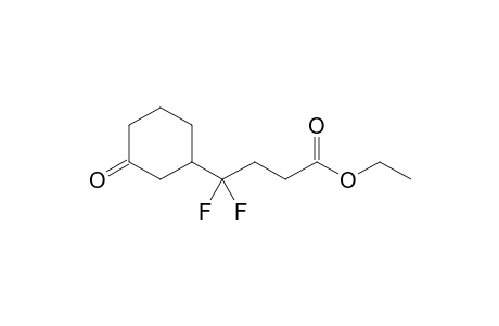 4,4-Difluoro-4-(3-ketocyclohexyl)butyric acid ethyl ester