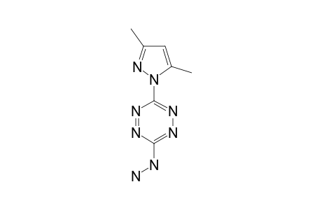 3-HYDRAZINO-6-(3,5-DIMETHYLPYRAZOL-1-YL)-1,2,4,5-TETRAZINE