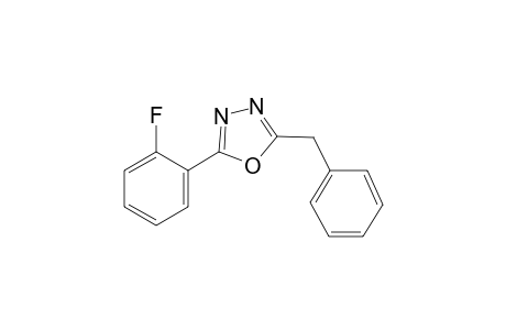 2-Benzyl-5-(2-fluorophenyl)-1,3,4-oxadiazole