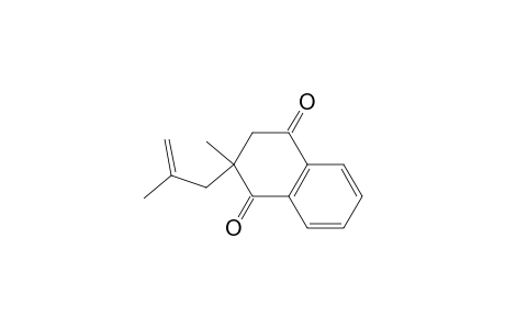 1,4-Naphthalenedione, 2,3-dihydro-2-methyl-2-(2-methyl-2-propenyl)-