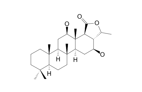 12.beta.,16.beta.-Dihydroxy-24-methyl-Scalaran-25,24-olide