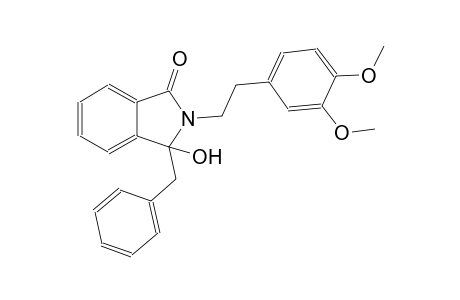 1H-isoindol-1-one, 2-[2-(3,4-dimethoxyphenyl)ethyl]-2,3-dihydro-3-hydroxy-3-(phenylmethyl)-