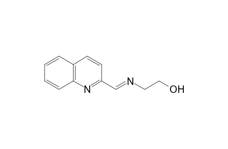 2-[(2-quinolylmethylene)amino]ethanol