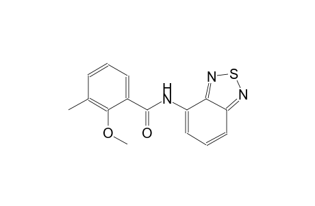 benzamide, N-(2,1,3-benzothiadiazol-4-yl)-2-methoxy-3-methyl-