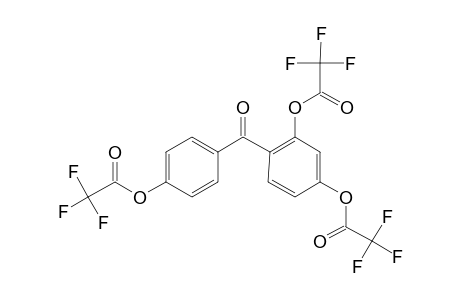 2,4,4'-Trihydroxybenzophenone, tri-tfa