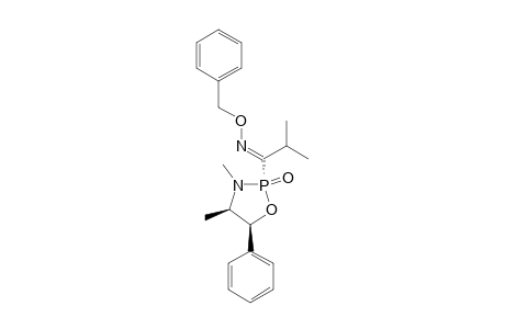 (2S,4S,5R)-2-(1-BENZYLOXYIMINO-2-METHYLPROPYL)-3,4-DIMETHYL-2-OXO-5-PHENYL-2-LAMBDA5-1,3,2-OXAZAPHOSPHOLIDINE
