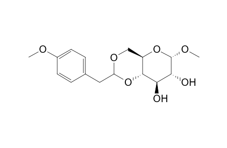 Methyl 4,6-O-[(4-Methoxyphenyl)ethylidene]-.alpha.-D-glucopyranoside