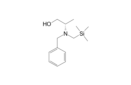 (+)-(2S)-2-[N-Benzyl-N-(trimethylsilyl)methyl]amino-1-propanol