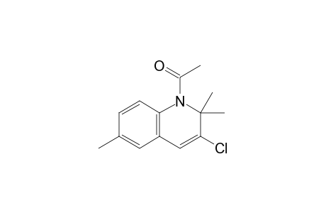 1-(3-Chloranyl-2,2,6-trimethyl-quinolin-1-yl)ethanone