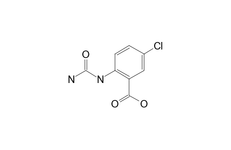 2-(carbamoylamino)-5-chlorobenzoic acid