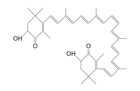 4,4'-Dioxo-3,3'-dihydroxy-15-cis.beta.-carotene
