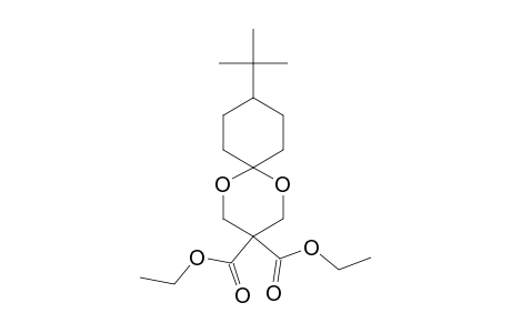 3,3-BIS-(ETHOXYCARBONYL)-9-TERT.-BUTYL-1,5-DIOXASPIRO-[5,5]-UNDECANE