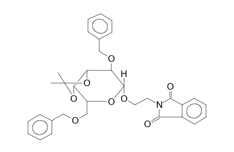 2-PHTHALIMIDOETHYL 2,6-DI-O-BENZYL-3,4-O-ISOPROPYLIDENE-BETA-D-GALACTOPYRANOSIDE