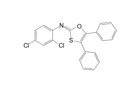 (Z)-2-(2,4-Dichlorophenylimino)-4,5-diphenyl-1,3-oxathiole