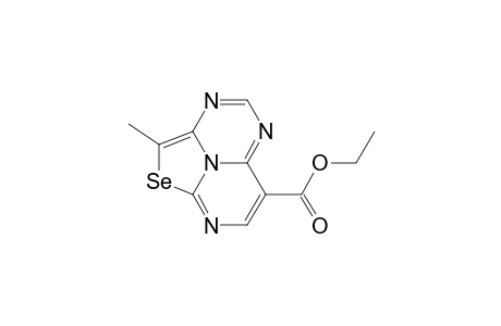 1-Selena-3,5,8,8b-tetraazaacenaphthylene-6-carboxylic acid, 2-methyl-, ethyl ester