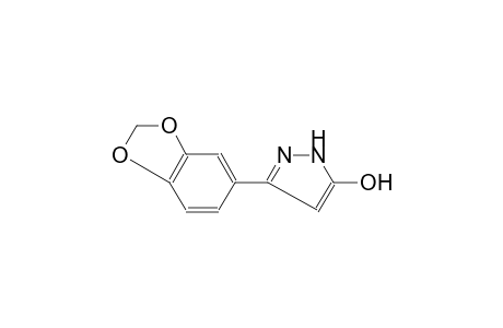 3-(1,3-benzodioxol-5-yl)-1H-pyrazol-5-ol