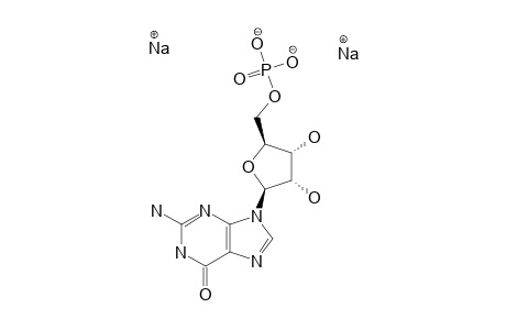 NA(2)-(GUANOSINE-5'-MONOPHOSPHATE);ORTHORHOMBIC-PRODUCT