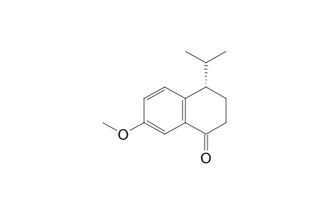 (4S)-Isopropyl-7-methoxy-3,4-dihydro-2H-naphthalene-1-one