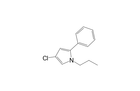 1-Propyl-4-chloro-2-phenylpyrrole