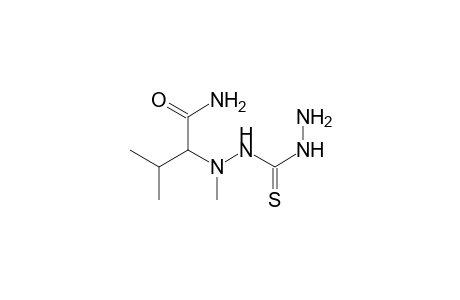 2-[(aminocarbamothioylamino)-methyl-amino]-3-methyl-butanamide