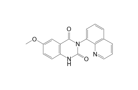 6-Methoxy-3-(quinolin-8-yl)quinazoline-2,4(1H,3H)-dione