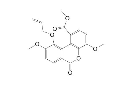 Methyl 10-(Allyloxy)-4,9-dimethoxy-6-oxo-6H-benzo[c]chromene-1-carboxylate