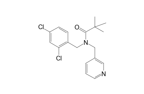 N-(2,4-Dichlorobenzyl)-2,2-dimethyl-N-(3-pyridinylmethyl)propanamide