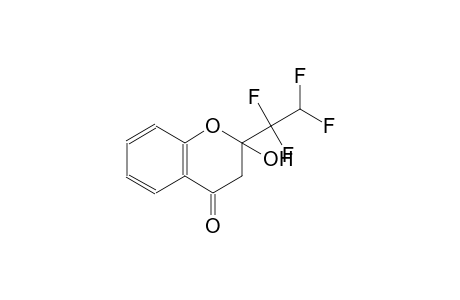 4H-1-benzopyran-4-one, 2,3-dihydro-2-hydroxy-2-(1,1,2,2-tetrafluoroethyl)-