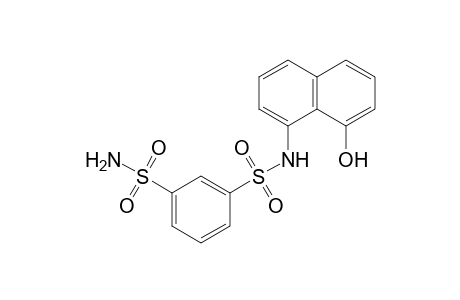 1,3-Benzenedisulfonamide, N1-(8-hydroxy-1-naphthalenyl)-