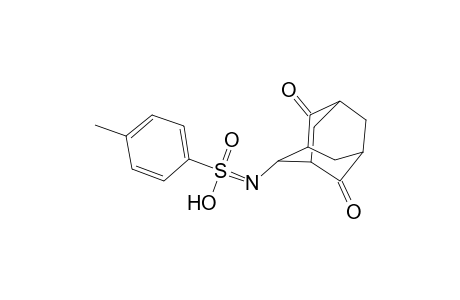 Benzenesulfonamide, N-(4,8-dioxotricyclo[3.3.1.1(3,7)]dec-2-yl)-4-methyl-