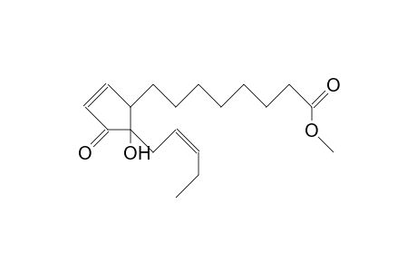 2-Cyclopenten-1-octanoic acid, 5-hydroxy-4-oxo-5-penten-2-yl methyl ester