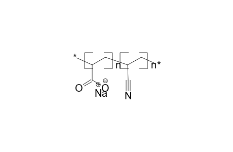 Poly(sodium acrylate-co-acrylonitrile)