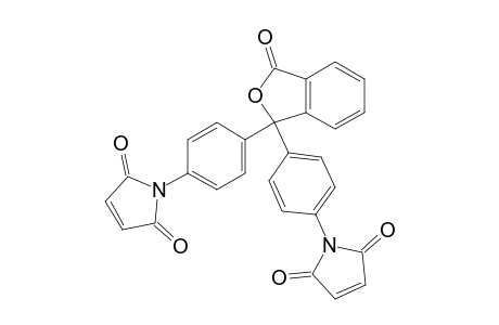 1-[4-[1-[4-(2,5-dioxo-1-pyrrolyl)phenyl]-3-oxo-1-isobenzofuranyl]phenyl]pyrrole-2,5-dione