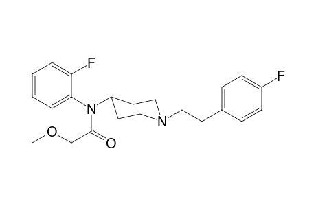 2-Methoxy-N-(2-fluorophenyl)-N-(1-[2-(4-fluorophenyl)ethyl]piperidin-4-yl)acetamide