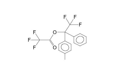 2,2,2-TRIFLUORO-1-PHENYL-1-(PARA-METHYLPHENYL)ETHYL TRIFLUOROACETATE