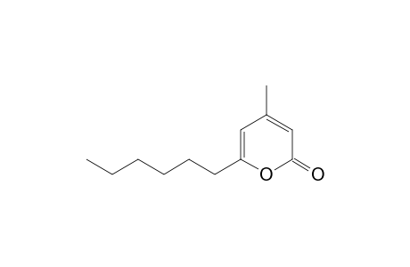 6-Hexyl-4-methyl-2-pyranone