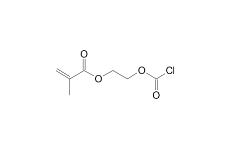 2-Propenoic acid, 2-methyl-, 2-[(chlorocarbonyl)oxy]ethyl ester