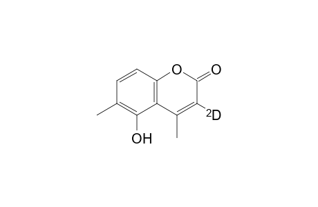 3-(D)Hydroxy-4,6-dimethyl-2H-chromen-2-one