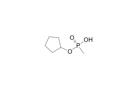 Cyclopentyl hydrogen methylphosphonate