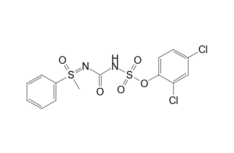S-methyl-S-phenyl-N-(sulfocarbamoyl)sulfoximine,2,4-dichlorophenyl ester
