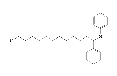 12-CYCLOHEXENYL-12-(PHENYLSULFANYL)-TRIDECAN-1-OL