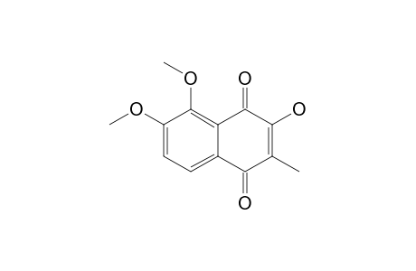 3-HYDROXY-5,6-DIMETHOXY-2-METHYL-1,4-NAPHTHOQUINONE;ANCISTROQUINONE-C