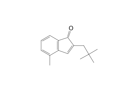2-(2,2-dimethylpropyl)-4-methyl-1-indenone