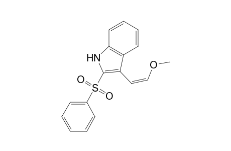 1H-Indole, 3-(2-methoxyethenyl)-1-(phenylsulfonyl)-, (Z)-