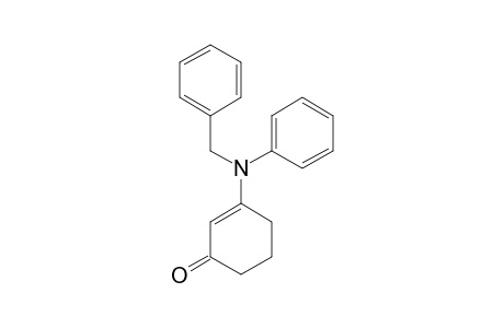 3-(N-BENZYLANILINO)-CYCLOHEX-2-ENONE