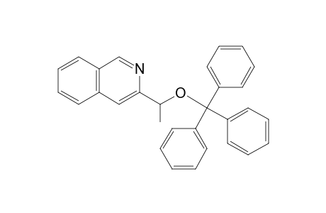 (+-)-3-(1-Trityloxyethyl)isoquinoline