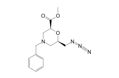 METHYL-2,6-ANHYDRO-4-AZA-7-AZIDO-4-BENZYL-3,4,5,7-TETRADEOXY-D-GLYCERO-D-RIBO-HEPTONATE