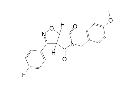 (3aR,6aS)-3-(4-fluorophenyl)-5-(4-methoxybenzyl)-3aH-pyrrolo[3,4-d]isoxazole-4,6(5H,6aH)-dione