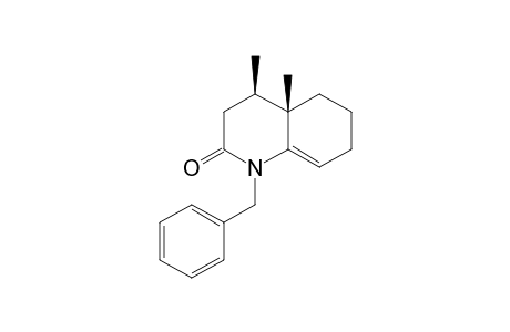 (4R,4aS)-1-Benzyl-4,4a-dimethyl-3,4,4a,5,6,7-hexahydroquinolin-2(1H)-one