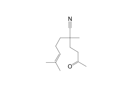 5-Heptenenitrile, 2,6-dimethyl-2-(3-oxobutyl)-